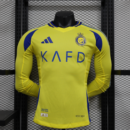 24/25 Al Nassr Home Long Sleeve