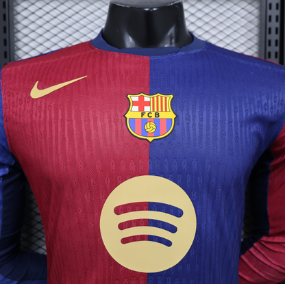 24/25 Barcelona Home Long Sleeve