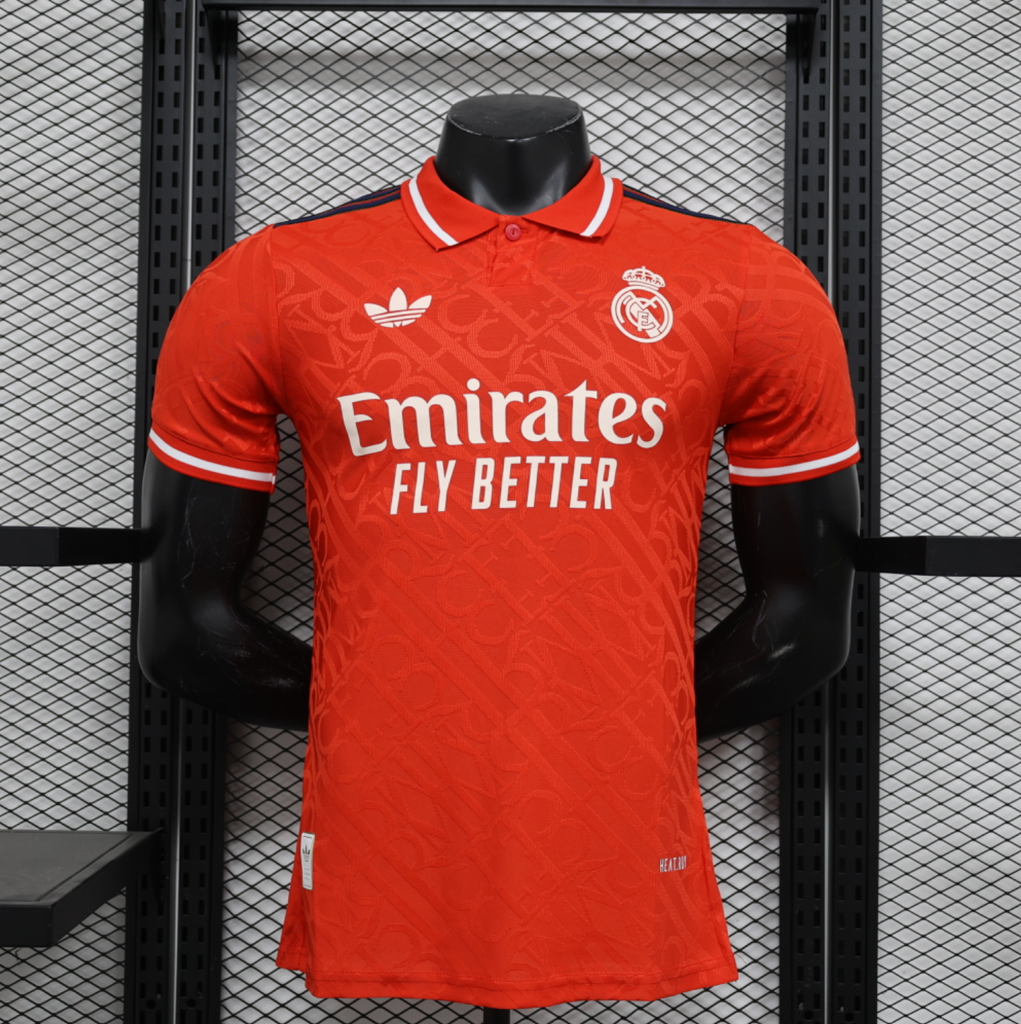 24/25 Real Madrid Red Polo Jersey