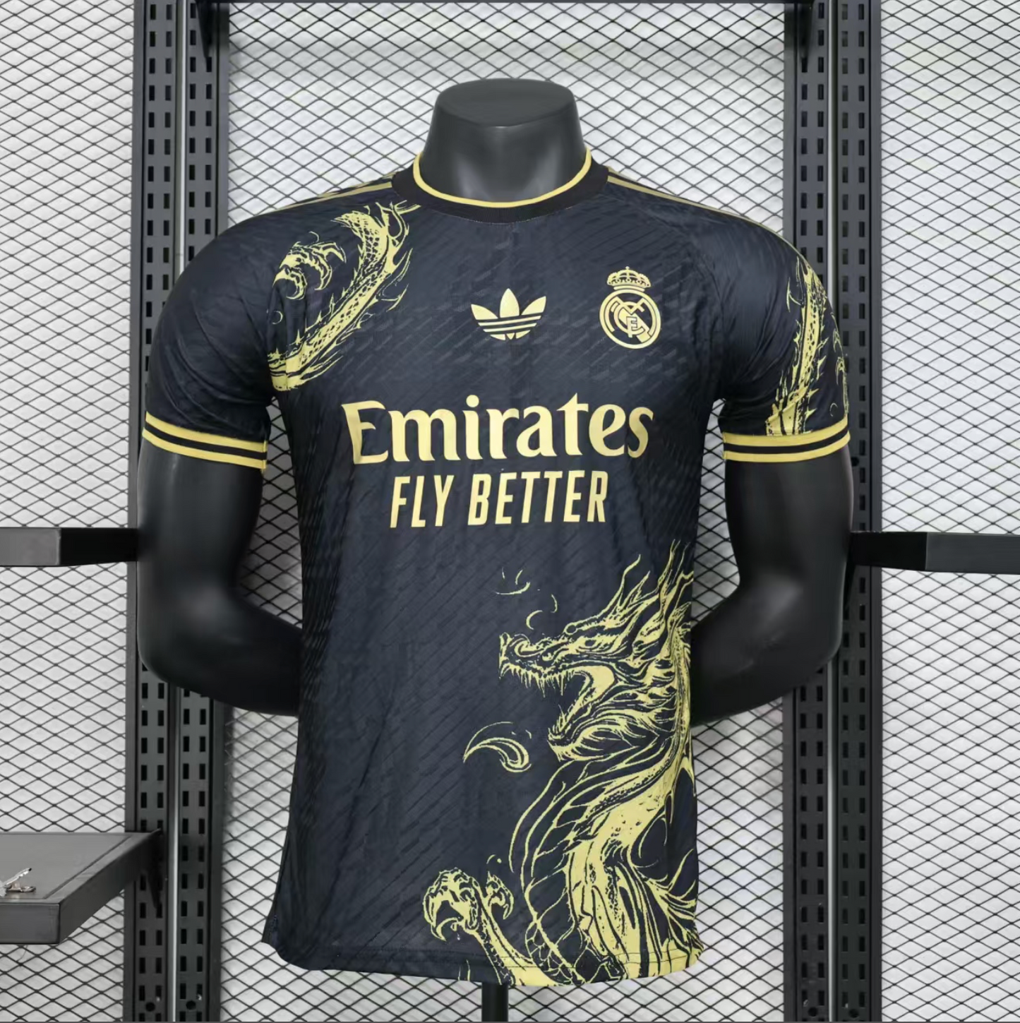 24/25 Real Madrid Golden Dragon Special Jersey