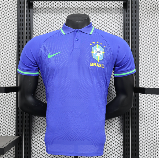 24/25 Brazil Blue Polo Jersey