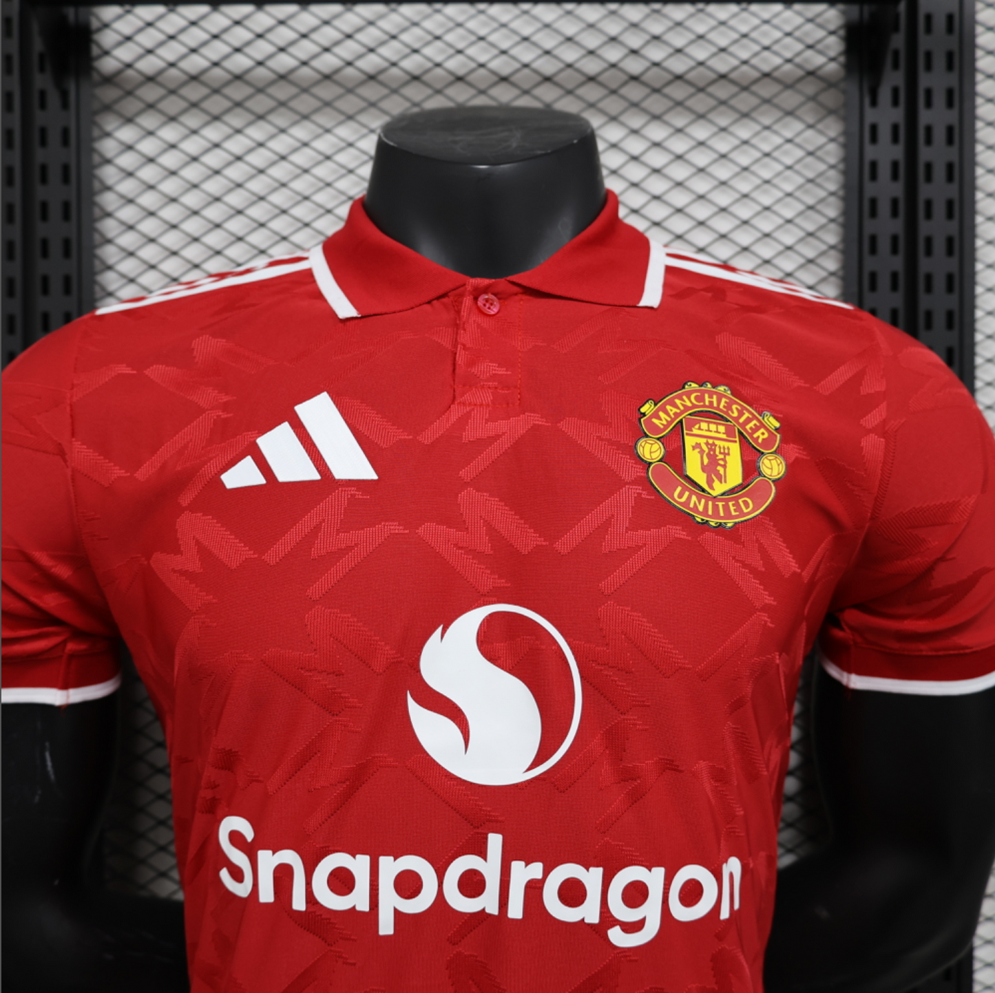 24/25 Manchester United Red Polo Jersey