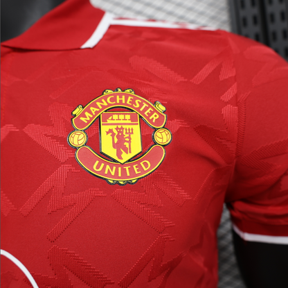 24/25 Manchester United Red Polo Jersey