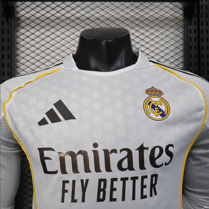 25/26 Real Madrid Home Long Sleeve