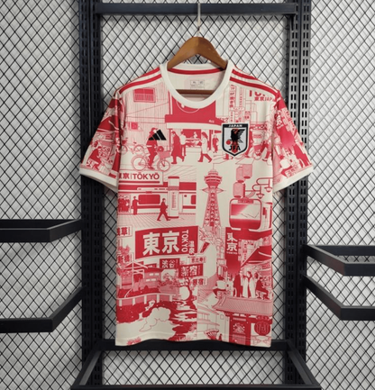 2023 Japan White Red Special Jersey Tokyo Edition