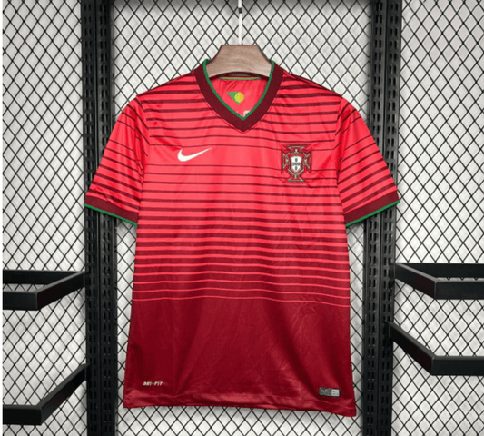 Retro Portugal 2014 Retro Home Soccer Jersey