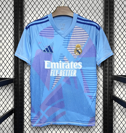 24/25 Real Madrid Goalkeeper Blue Jersey