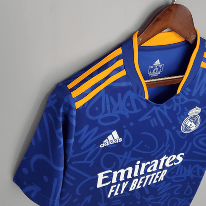 21/22 Real Madrid Away Soccer Jersey