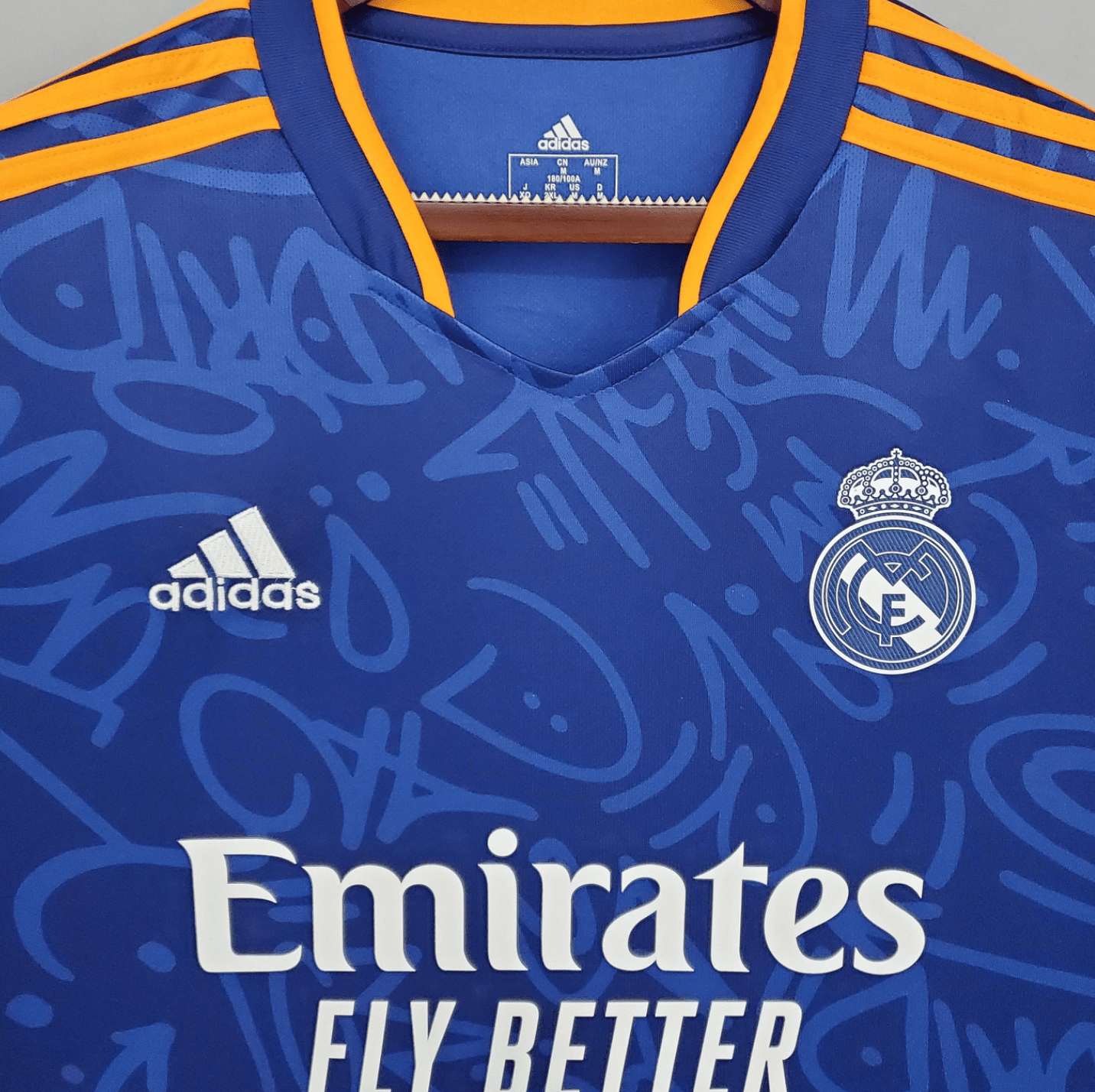 21/22 Real Madrid Away Soccer Jersey