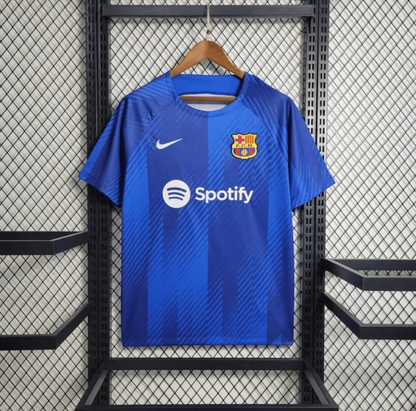 23/24 Barcelona Academy Blue Pre Match Jersey