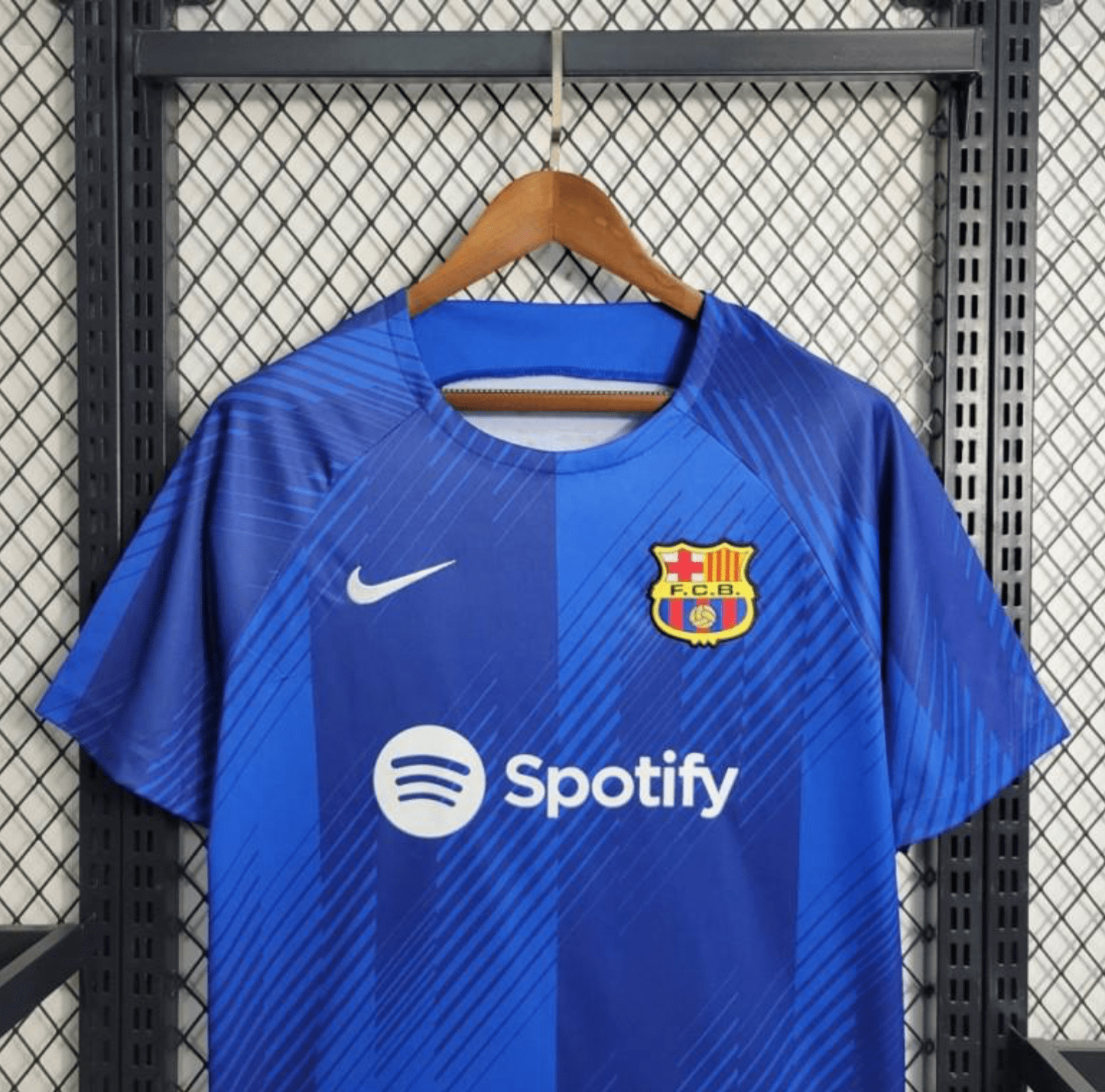 23/24 Barcelona Academy Blue Pre Match Jersey