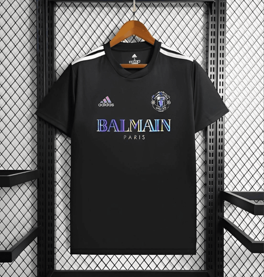 24/25 Manchester United x Balmain Black Training Jersey