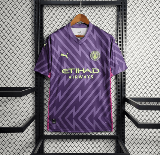 23/24 Manchester City Purple Goalkeeper Jersey