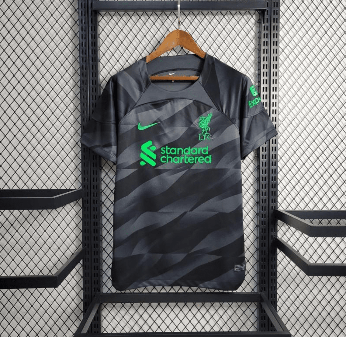 23/24 Liverpool Black Goalkeeper Jersey