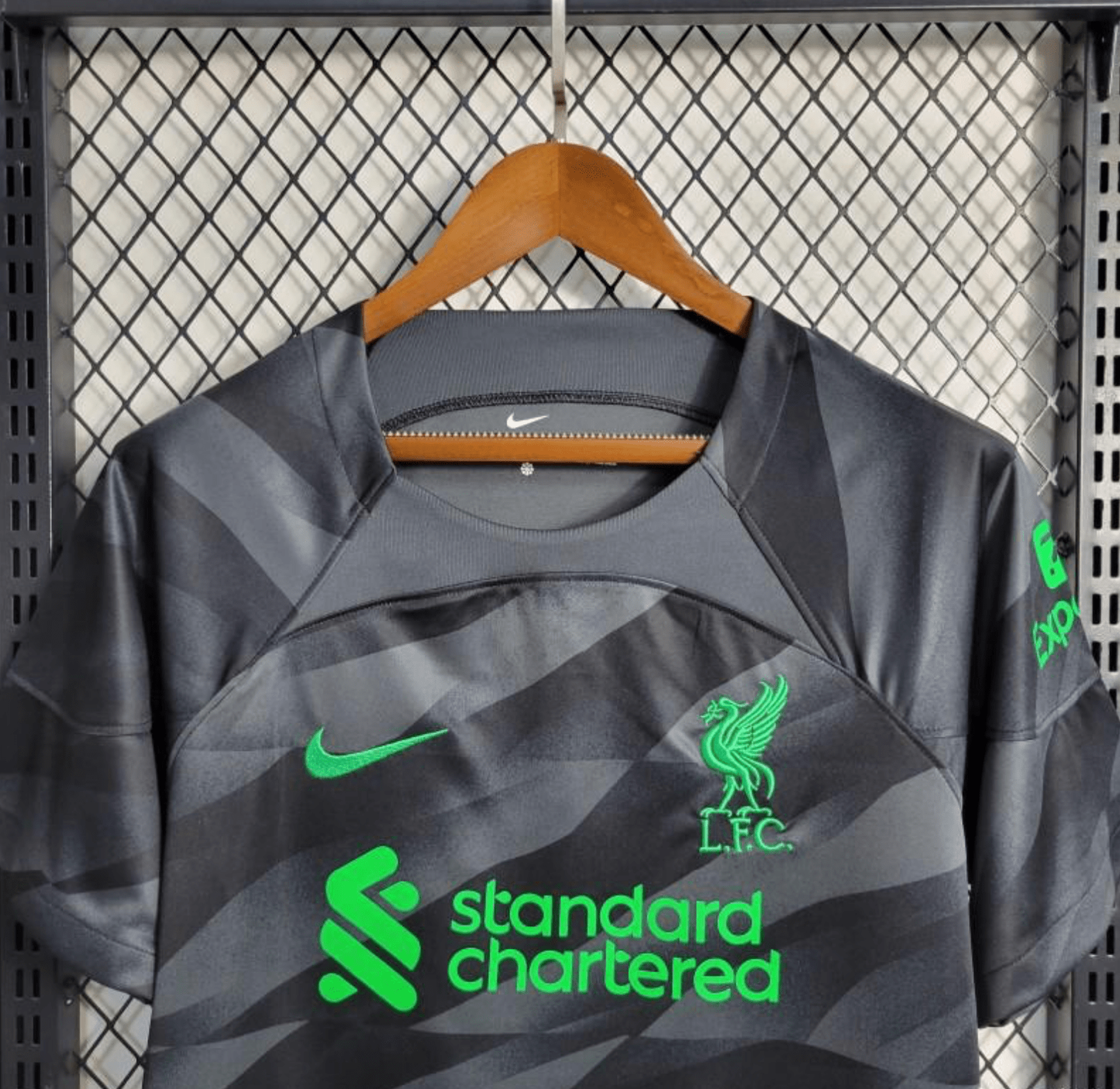 23/24 Liverpool Black Goalkeeper Jersey