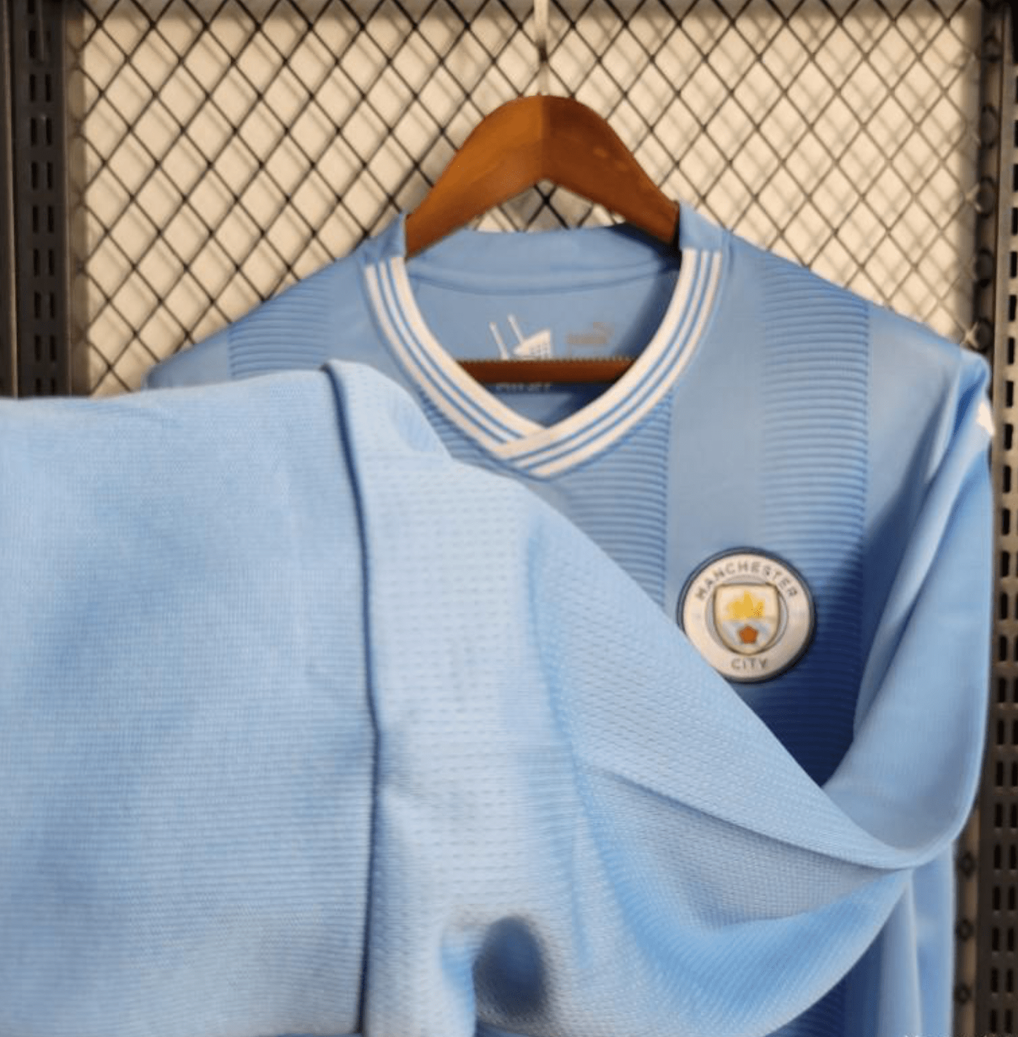 23/24 Manchester City Home Long Sleeve Jersey