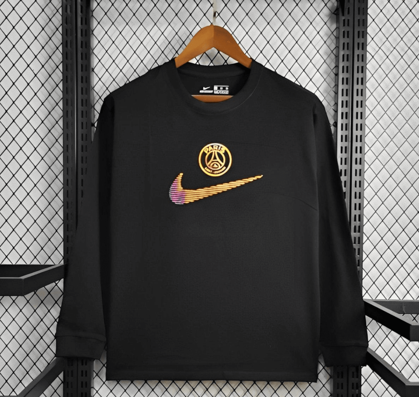 25/26 PSG Black Sweatshirt