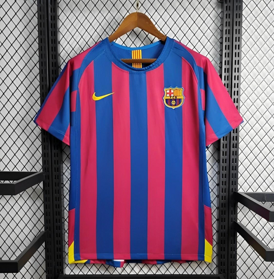 Retro Barcelona 2005-2006 Home Jersey