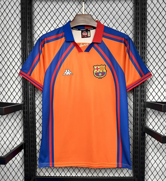 97/98 Retro Barcelona Away Jersey