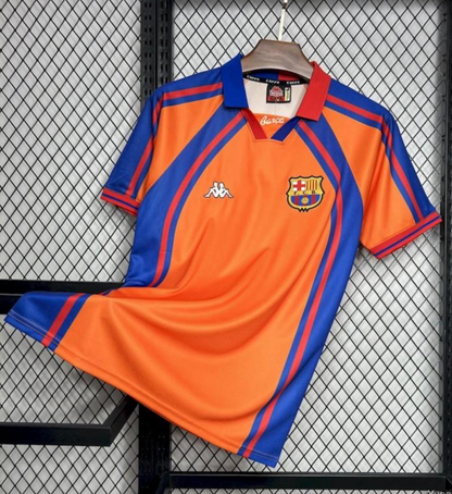 97/98 Retro Barcelona Away Jersey