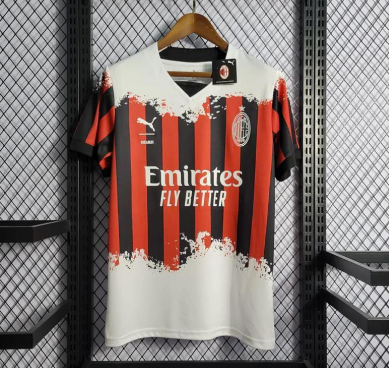 Retro 21/22 AC Milan x Nemen Forth Jersey