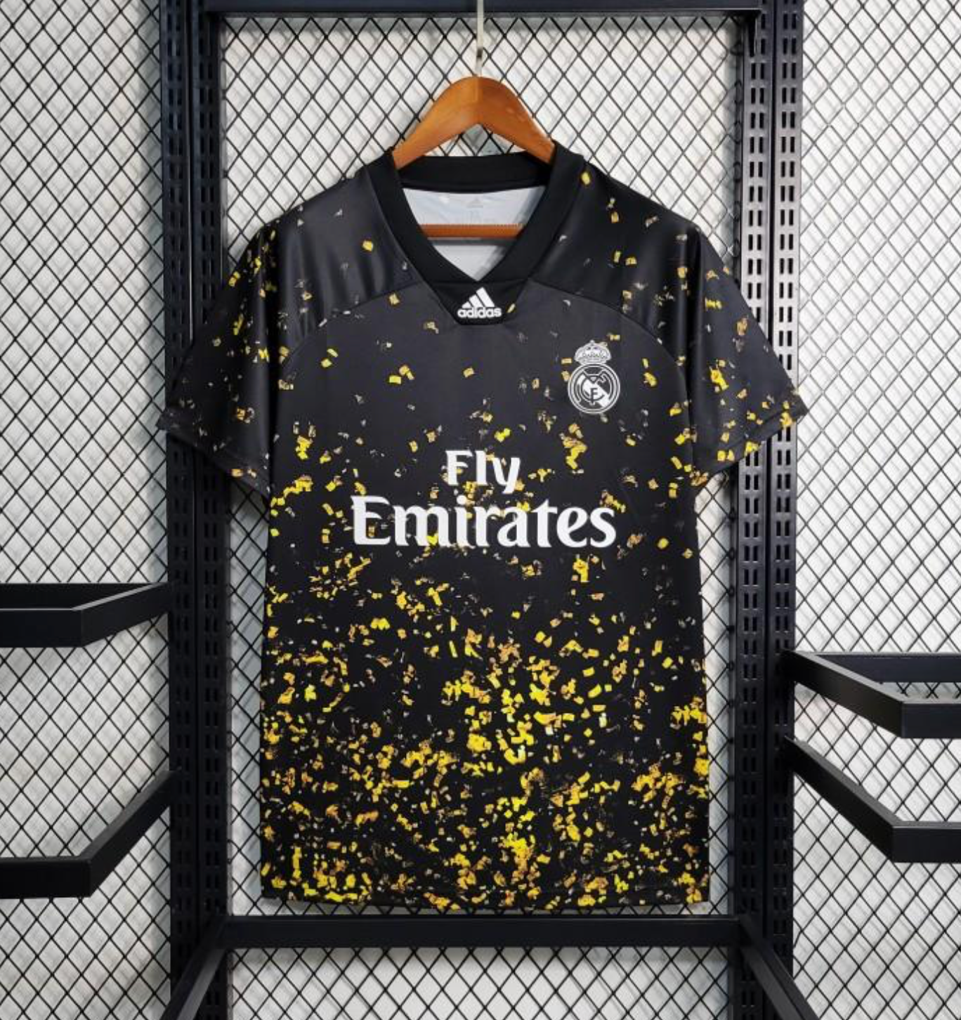 Retro 20/21 Real Madrid Special Edition Black Gold Jersey