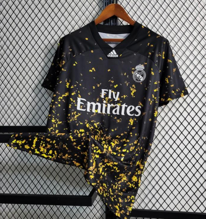 Retro 20/21 Real Madrid Special Edition Black Gold Jersey