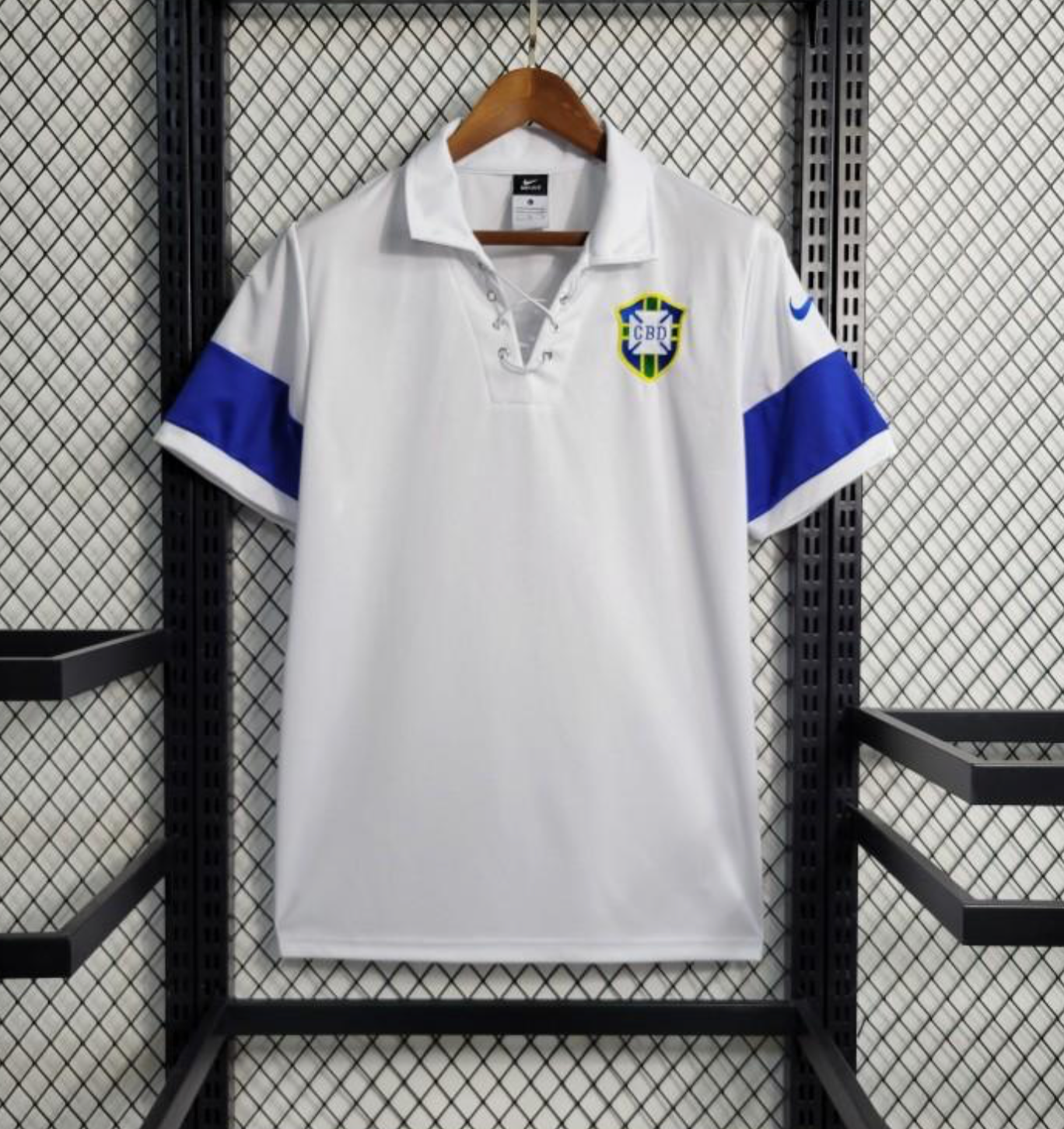 Retro 2004 Brazil White Jersey