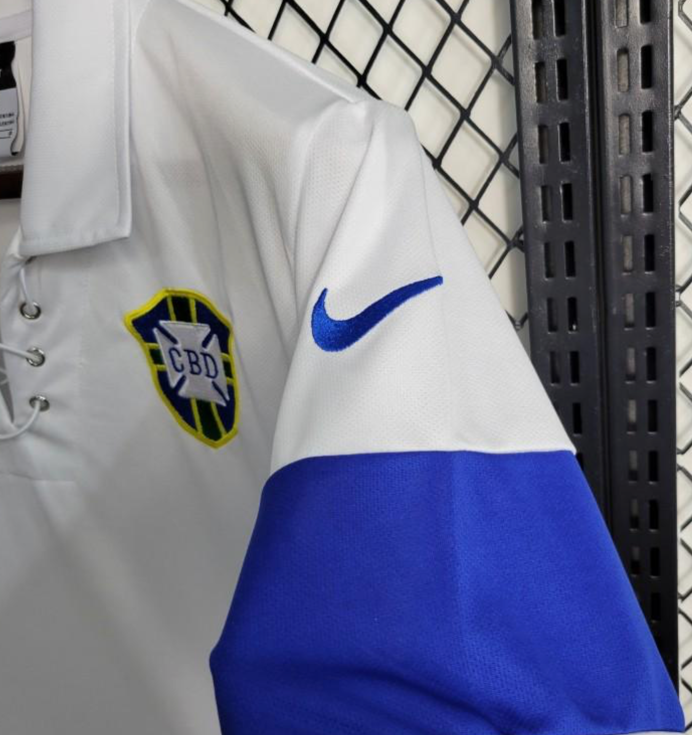 Retro 2004 Brazil White Jersey