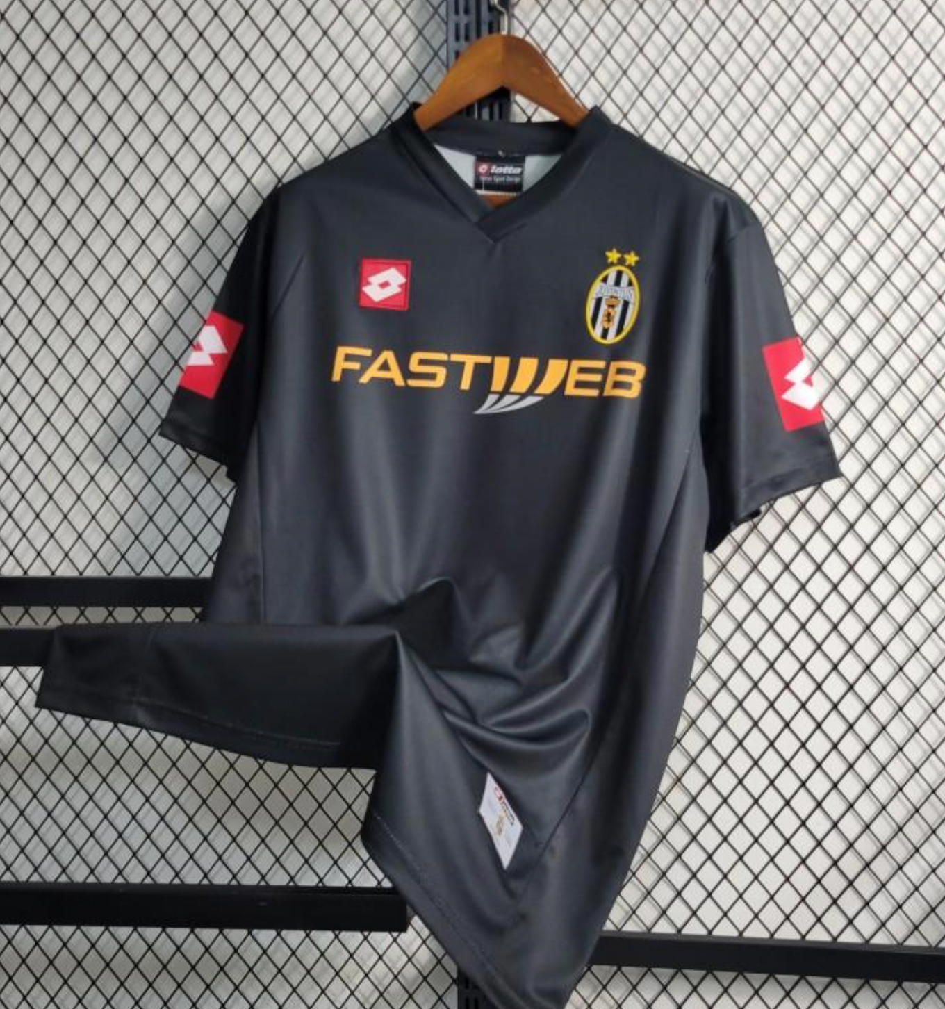 Retro 01/02 Juventus Away Black Soccer Jersey