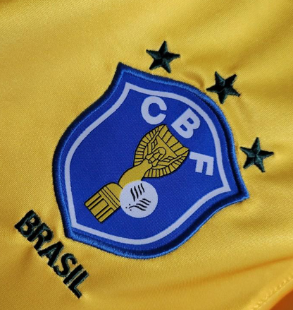 Retro 1988/1990 Brazil Home Jersey