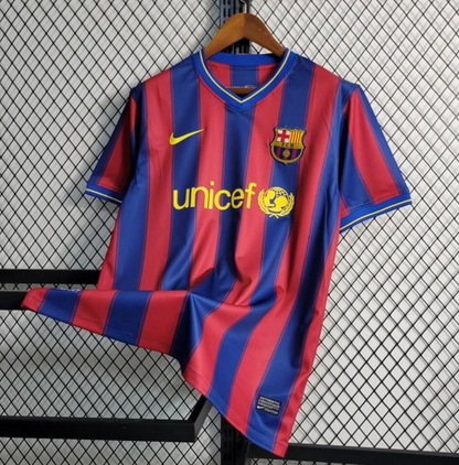 Retro 09/10 Barcelona Home Soccer Jersey