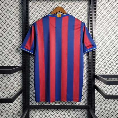 Retro 09/10 Barcelona Home Soccer Jersey