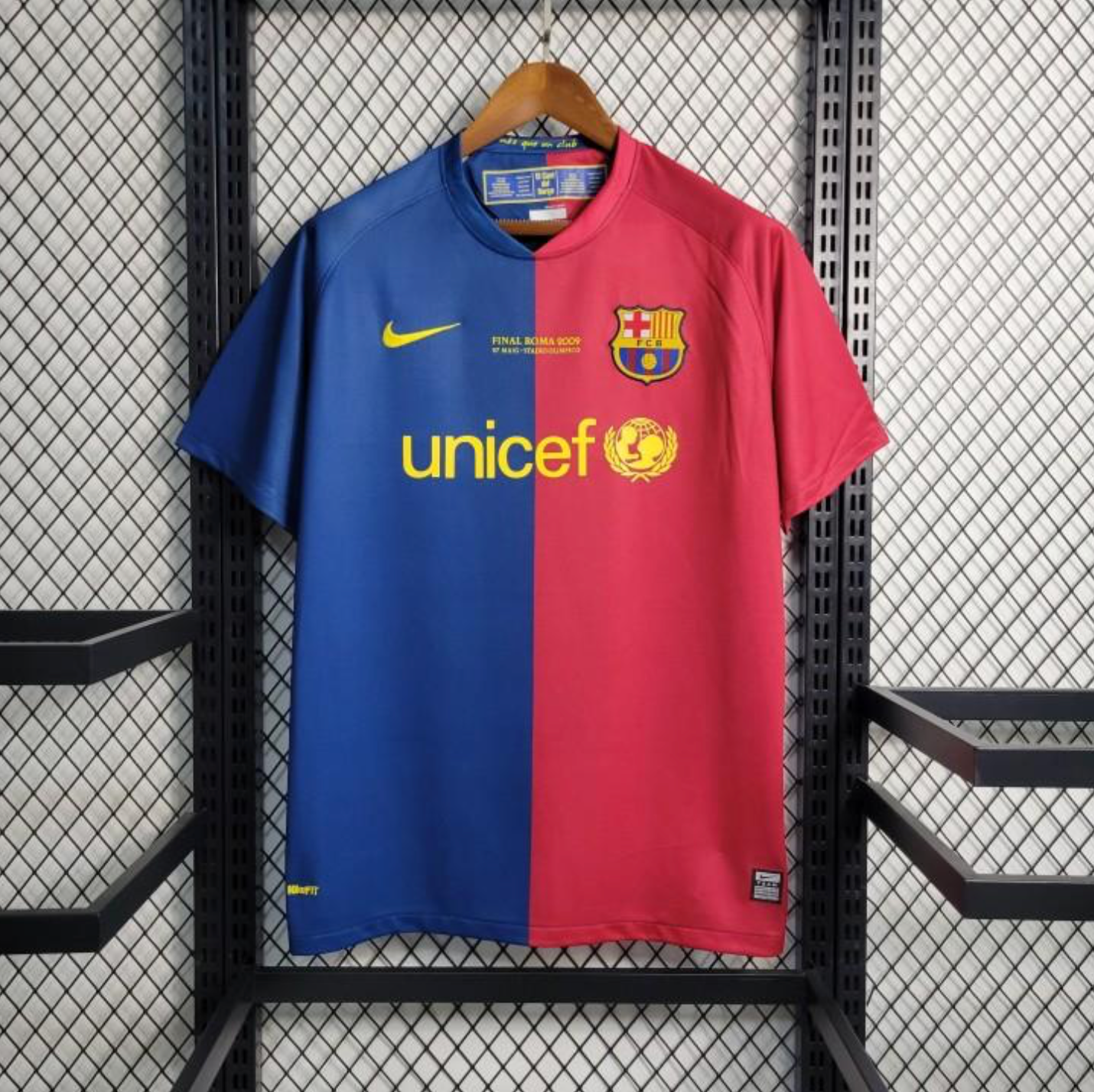 Retro 08/09 Barcelona Home Soccer Jersey