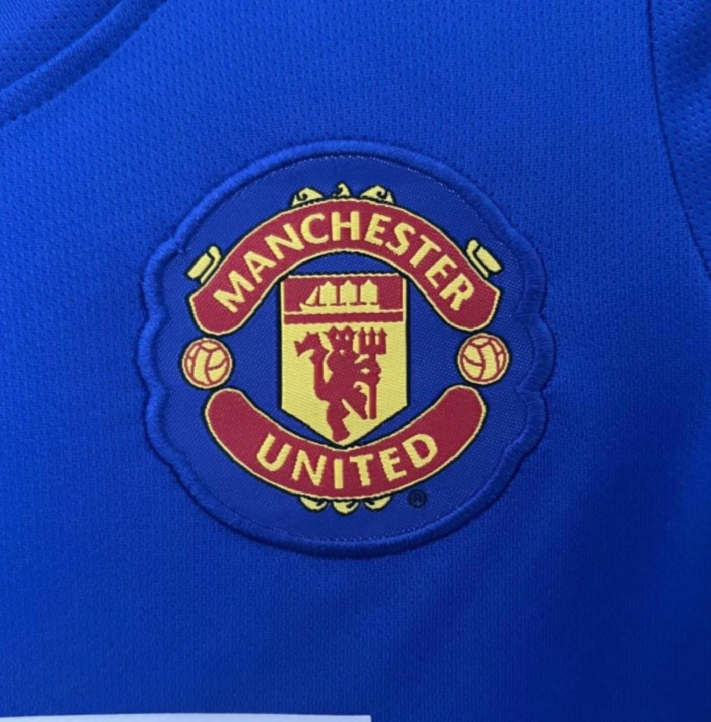 Retro 24/25 Kids Manchester United Third Blue Jersey