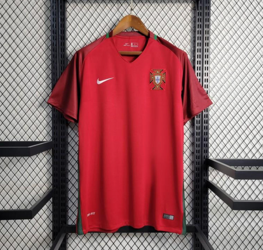 Retro 2016 Portugal Home Jersey