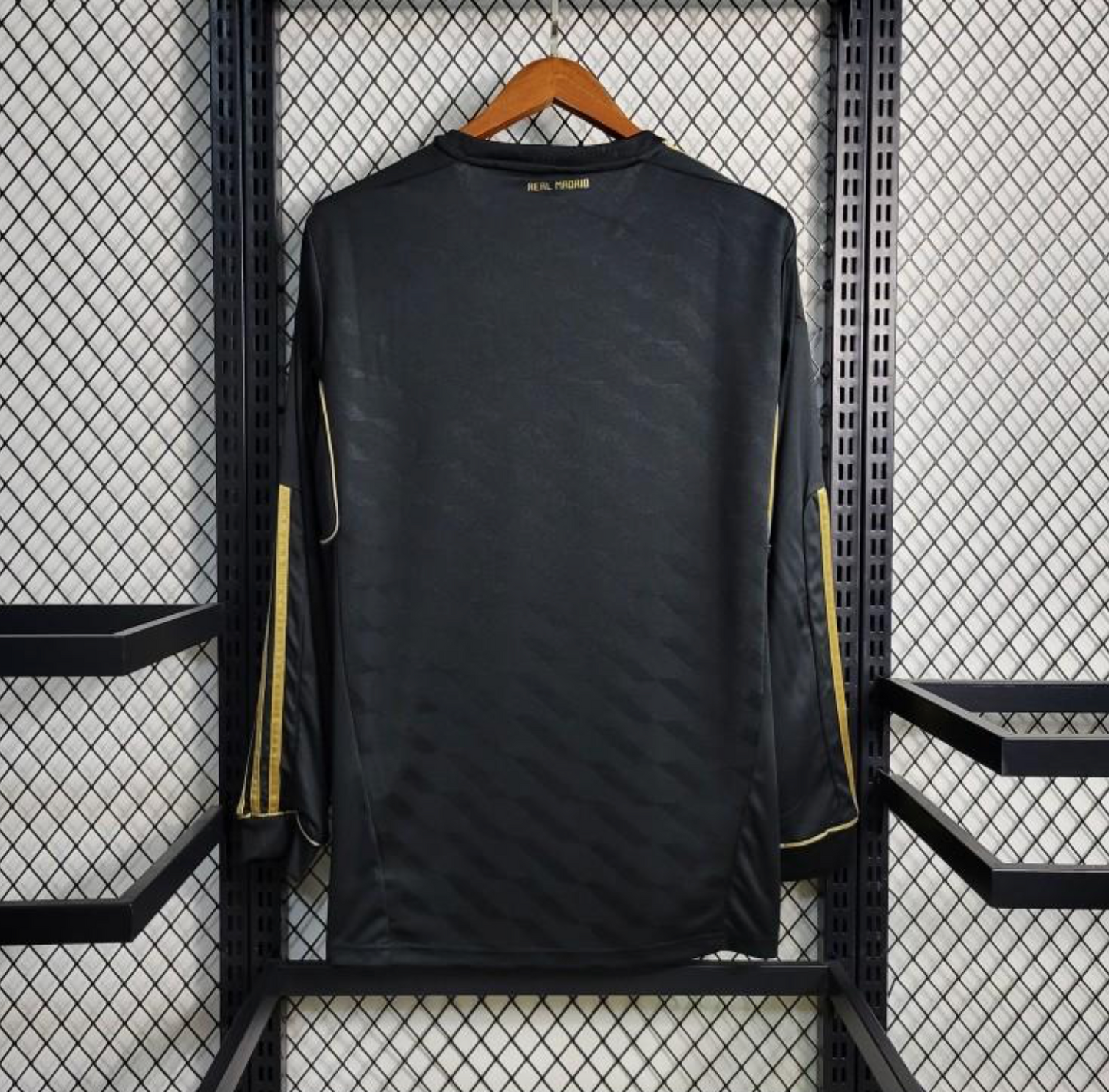 Retro 2011/12 Real Madrid Away Black Long Sleeve Jersey