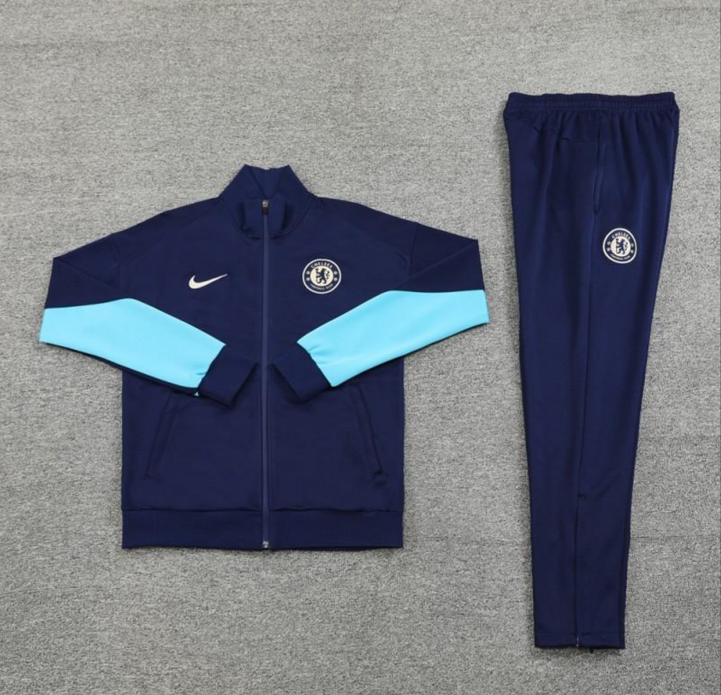 24/25 Chelsea Blue Full Zipper Jacket + Long Pants