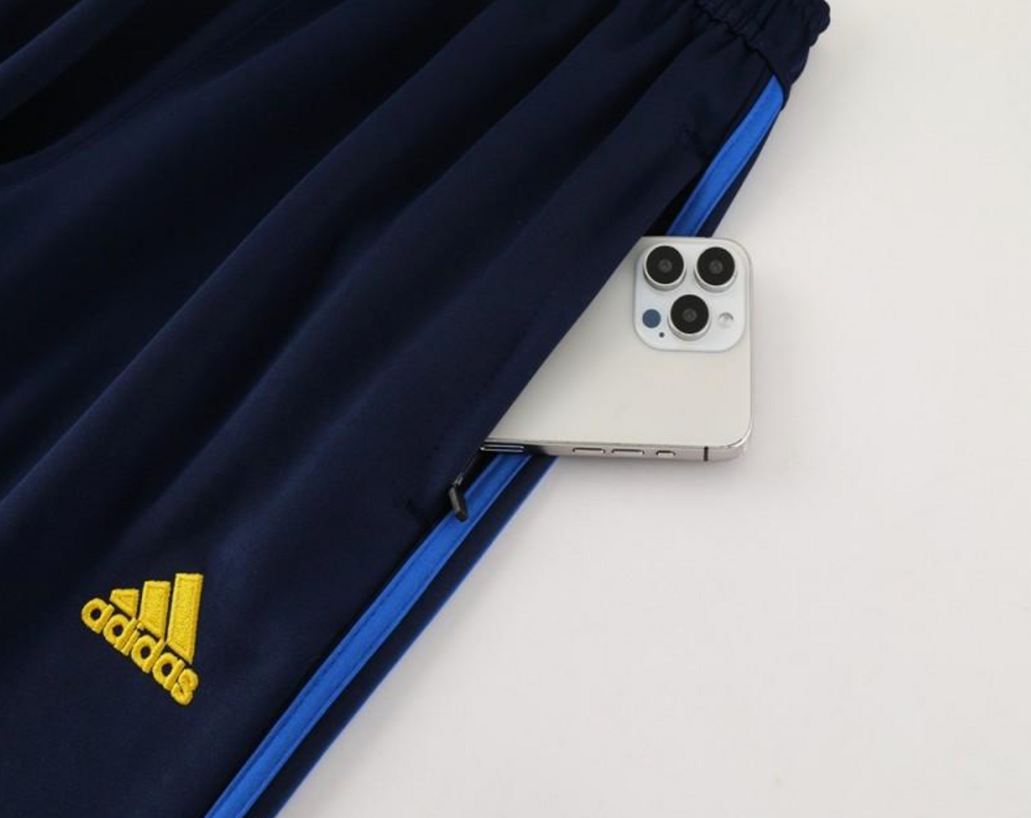 24/25 Boca Juniors Navy/Blue Full Zipper Jacket + Long Pants