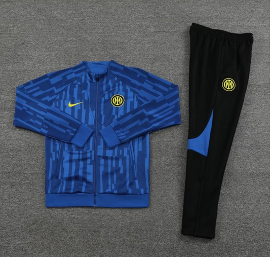 23/24 Inter Milan Blue Full Zipper Jacket + Pants