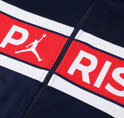 23/24 PSG Navy Red Full Zipper Jacket + Pants