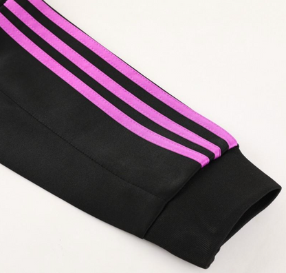 23/24 Bayern Munich Black/Purple Full Zipper + Pants