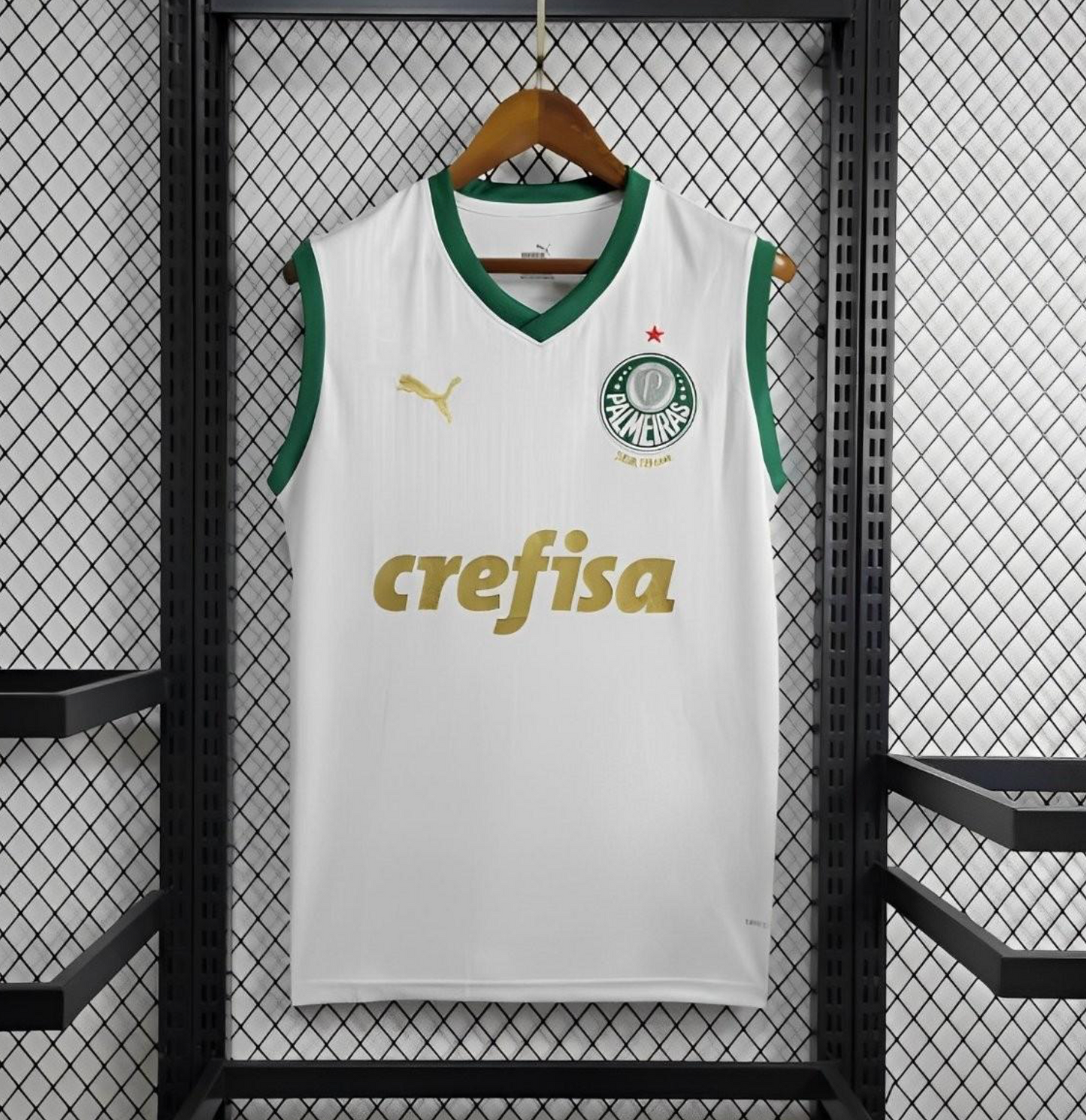 24/25 Palmeiras Away White Vest Jersey