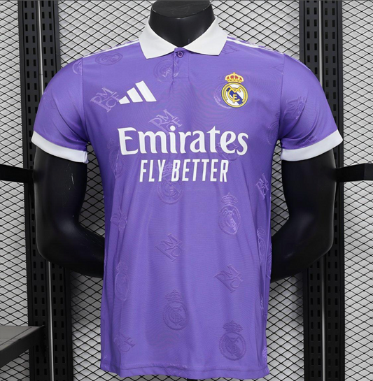 24/25 Real Madrid Purple Pre-Match Jersey