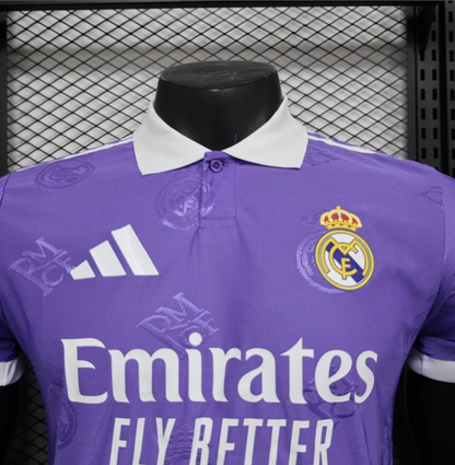 24/25 Real Madrid Purple Pre-Match Jersey