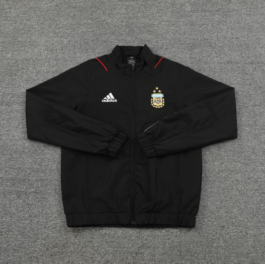 2023 Argentina Black Windbreaker