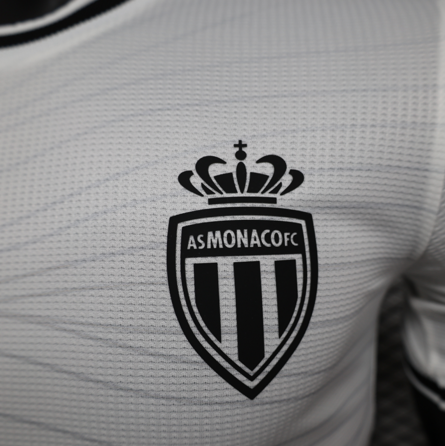 24/25 AS Monaco 100th Anniverasy Special Edition White Jersey