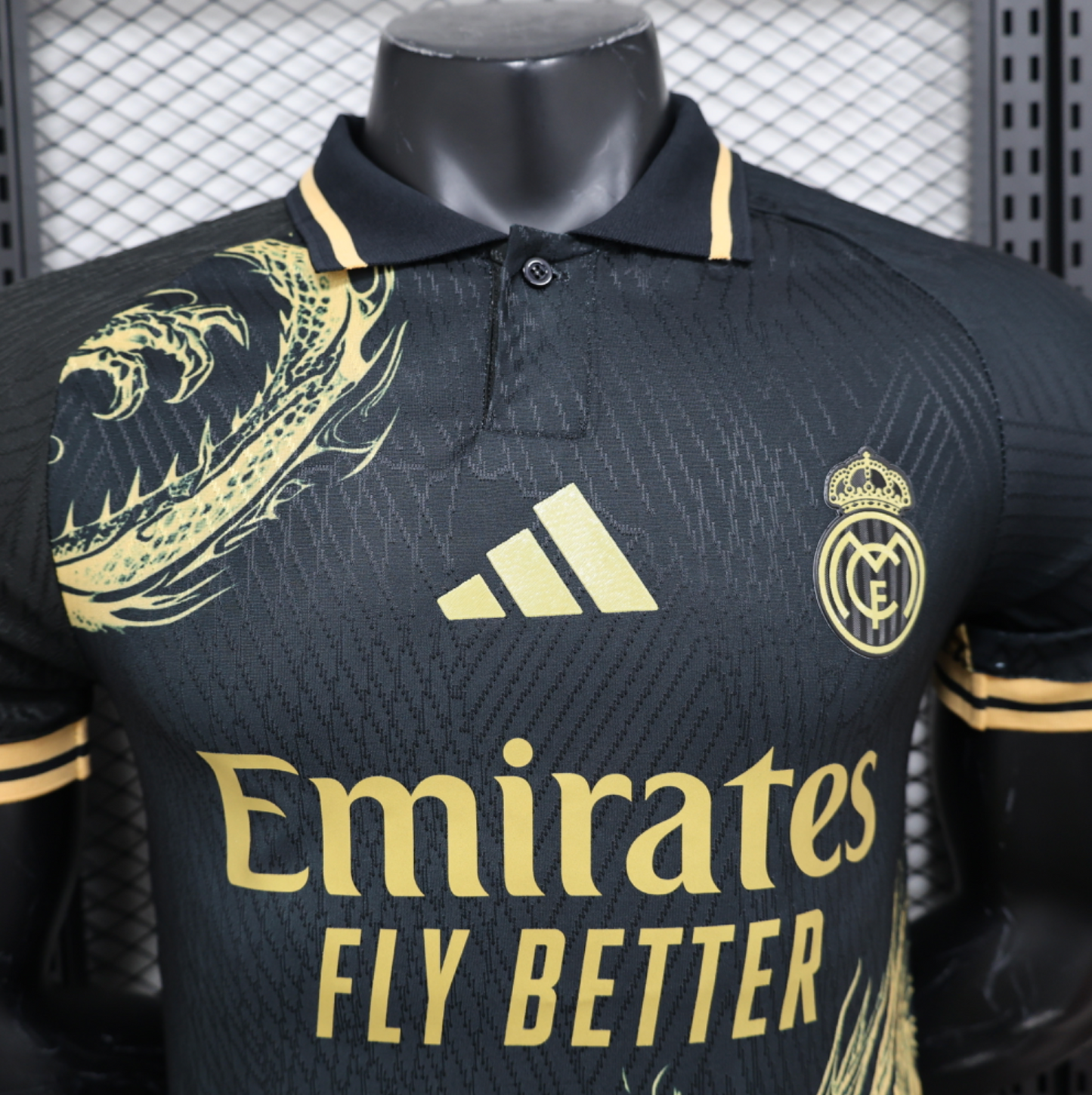 24/25 Real Madrid Golden Dragon Special Edition Jersey