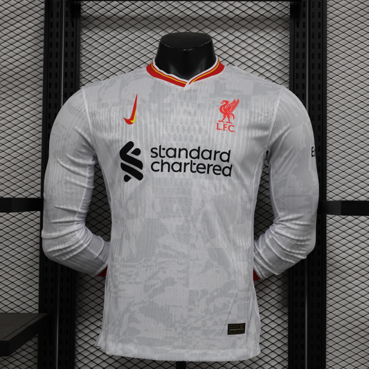 24/25 Liverpool White Long Sleeve