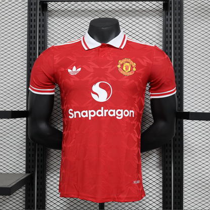 24/25 Manchester United Red Polo Jersey